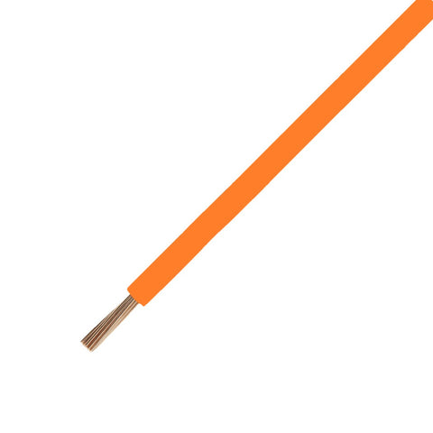 18 Gauge Orange TXL Wire - 50 Feet