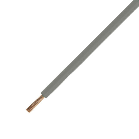 14 Gauge Gray TXL Wire - 25 Feet