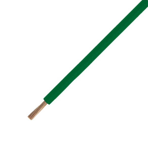 Fil Électrique Auto GXL 12 AWG Vert Clair - Bobine 250 Pieds (Neuf)
