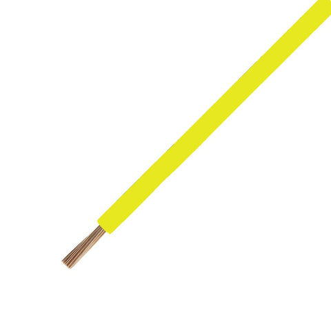 14 Gauge Yellow TXL Wire - 25 Feet
