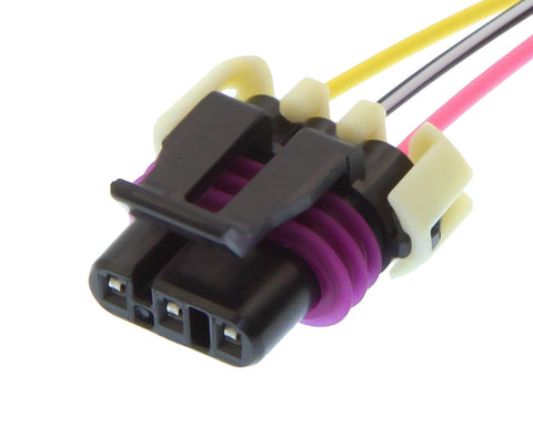 Mass Air Flow Sensor Wiring Connector Pigtail 3 Wire LS1 LT1 GM MAF