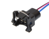 Fuel Injector Pigtail Connector Wiring 85-92 Camaro Firebird Corvette TPI Blue
