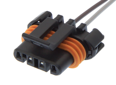 GM Alternator Connector Pigtail 2 Wire CS130D, AD230, AD237 and AD244 Gray/Brown