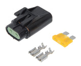 Sealed Fuse Holder and Cover Connector Kit 14/16 Gauge Aptiv\Delphi
