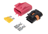 Sealed Fuse Holder and Red Cover Connector Kit 14/16 Gauge Aptiv\Delphi