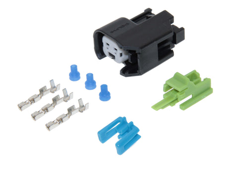 EV6 EV14 Fuel Injector Connector Kit LS2 LS3 LS7 LS9 GM Black