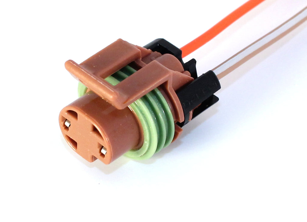 87 88 Camaro Firebird 2 Wire Oil Pressure Switch Connector Pigtail