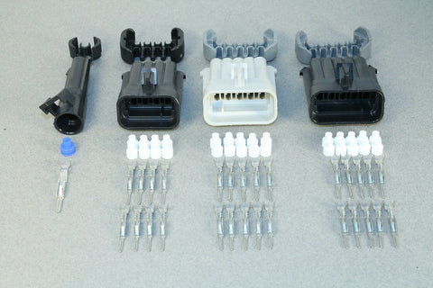 PCM ECM Connector C2 Red & Blue GM Corvette, Camaro, (no